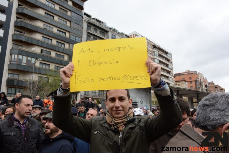 Una concentración histórica que dice SI A LA CAZA en Zamora y en Castilla y León