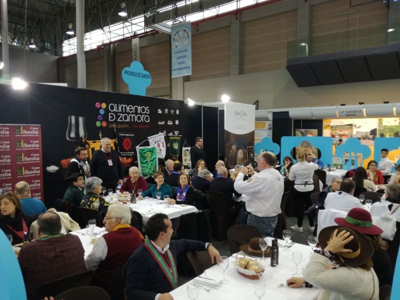 Los Alimentos de Zamora se examinaban hoy y durante todo el fin de semana en Xantar