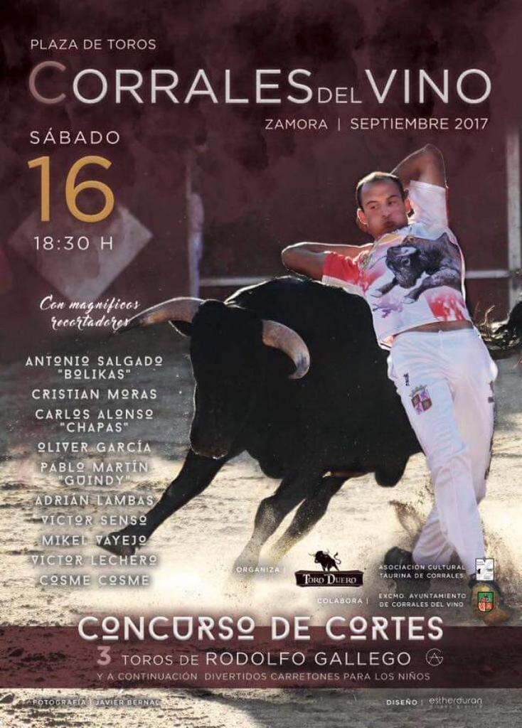 El sábado 16 concurso de Cortes en Corrales del Vino
