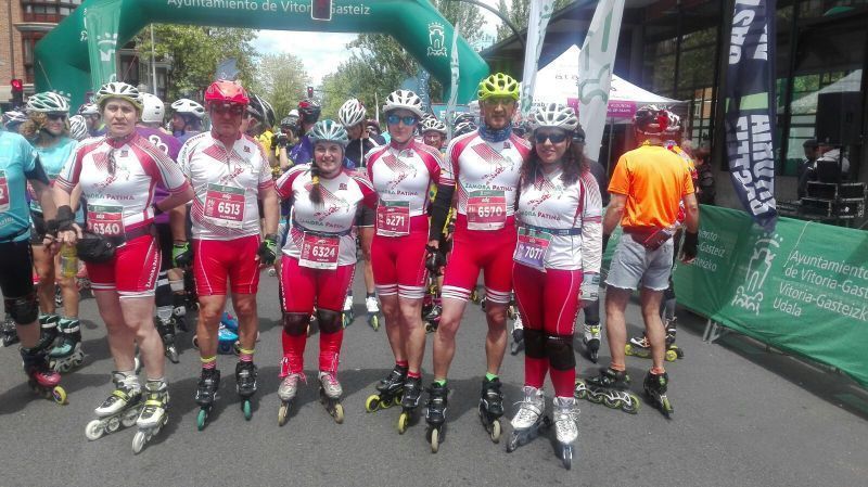Zamora Patina aprueba con nota en la Maratón de Vitoria