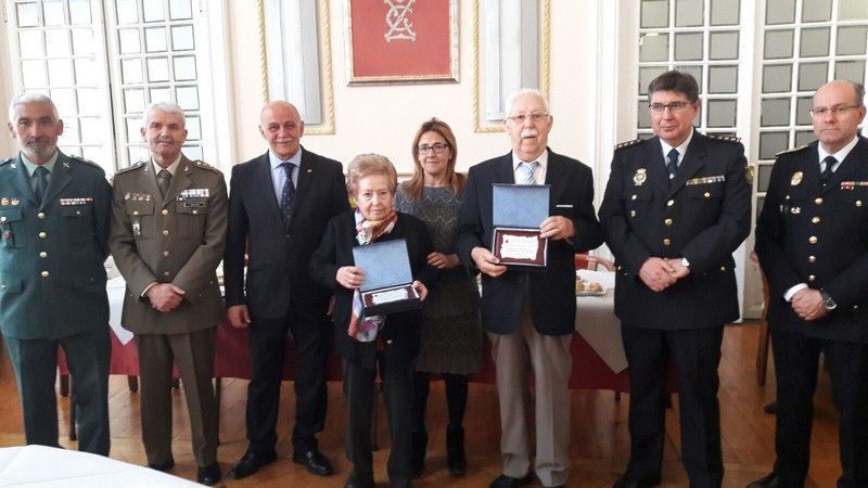Un acto por San Hermenegildo reúne a veteranos de las Fuerzas Armadas y de la Guardia Civil
