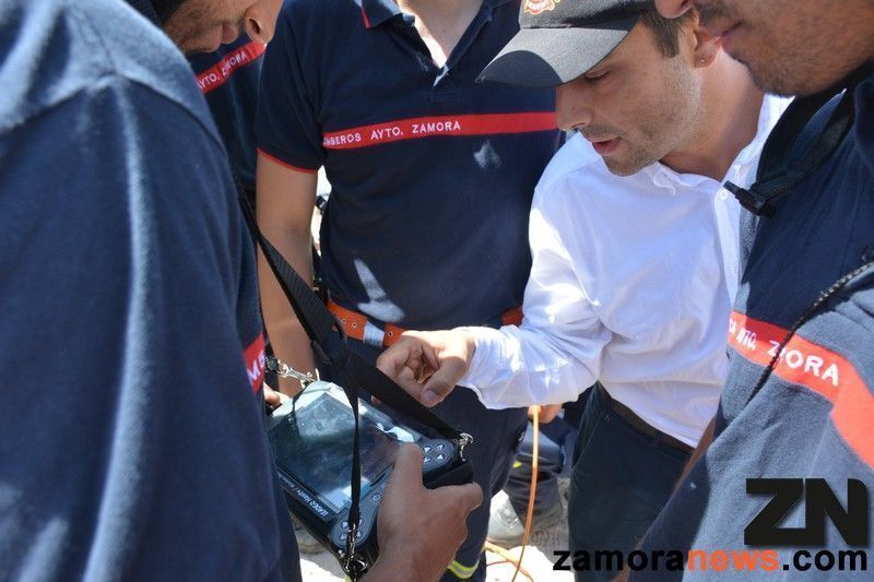Los Bomberos de Zamora ya tienen en el parque un equipo único en CyL para la búsqueda de personas sepultadas