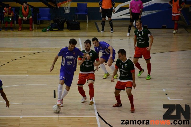El FSala Zamora golea al O Esteo 8-1 y cierra como campeón de invierno esta mitad de temporada
