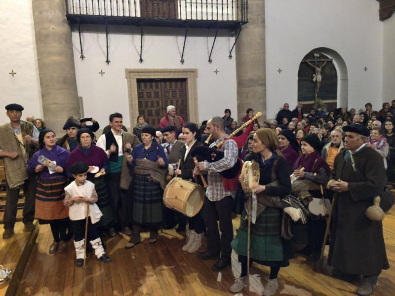 La Pastorada de Pobladura ilustra las tradiciones de Aliste en San Andrés
