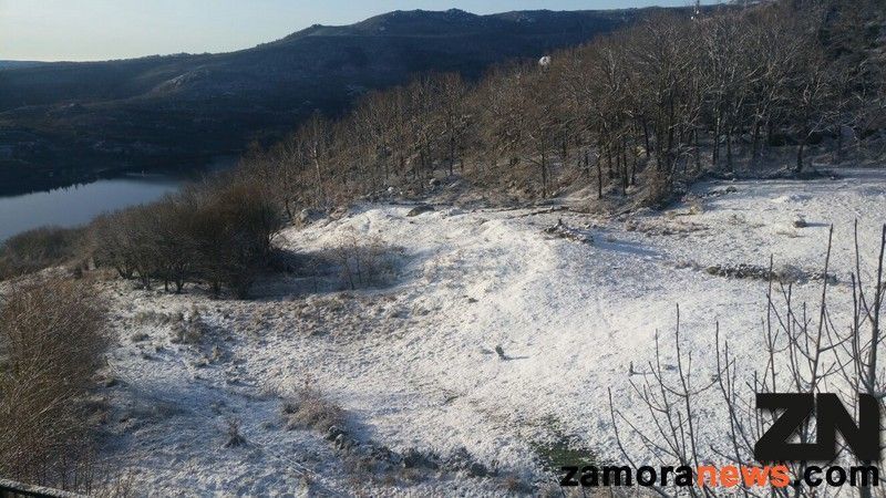 La nieve llega a Sanabria
