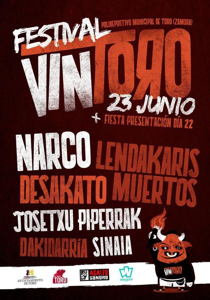 Vintoro 2018 tendrá lugar el 22 y 23 de junio y se consolida ya como uno de los mejores festivales musicales del verano en la región