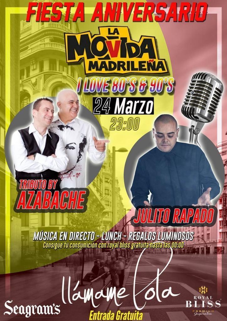 Primer cumpleaños de Llámame Lola en Zamora, una fiesta para el viernes 24 de no perderse