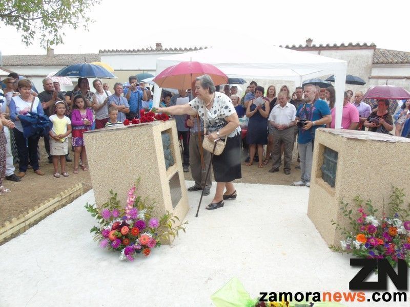 Uno de los momentos del homenaje
