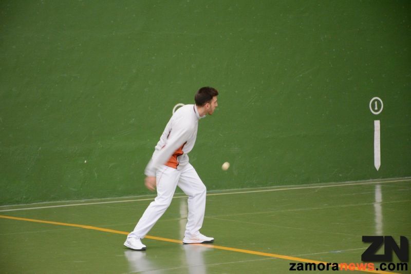 Resultados de los enfrentamiento en los 4 partidos de pelota de hoy domingo en el Frontón San Atilano