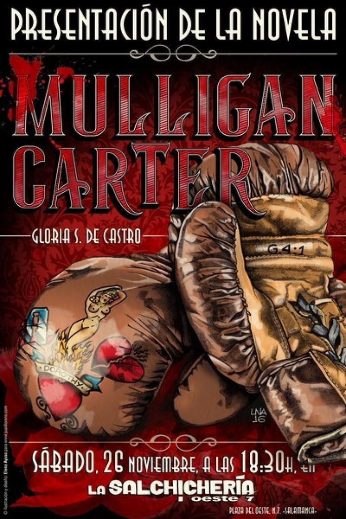La escritora zamorana Gloria de Castro presenta su nueva novela "Mulligan Carter"