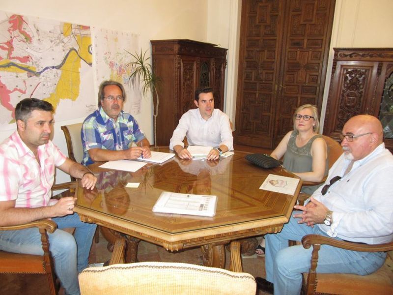 Guarido recibe a la nueva directiva del Zamora CF