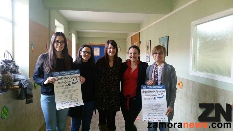 El proyecto del C.I.F.P. Ciudad de Zamora "Repartiendo Sonrisas para Siria" en marcha