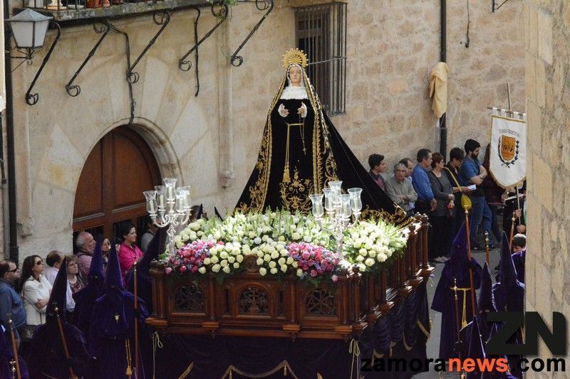 La Vera Cruz, cartel anunciador de la Pasión en las calles