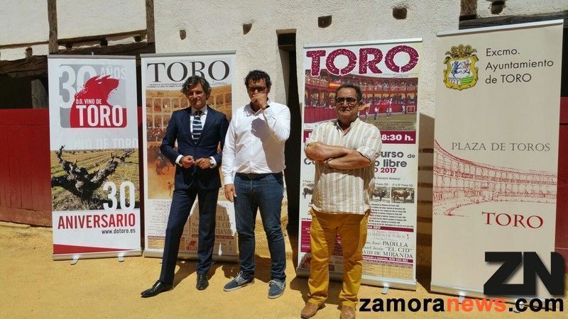 Padilla, El Cid y David de Miranda, terna para la corrida de San Agustín en Toro