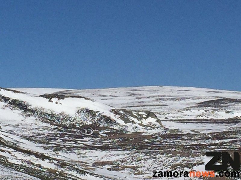 AEMET anuncia el estado de alerta amarilla por nevadas para mañana en Sanabria