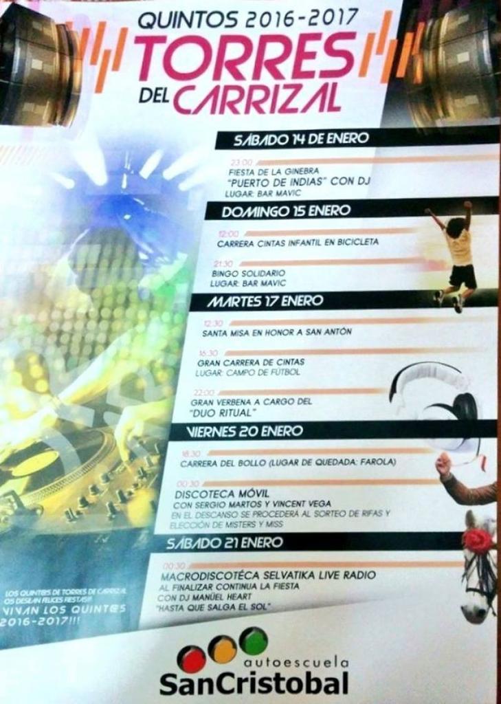 Cartel de las fiestas