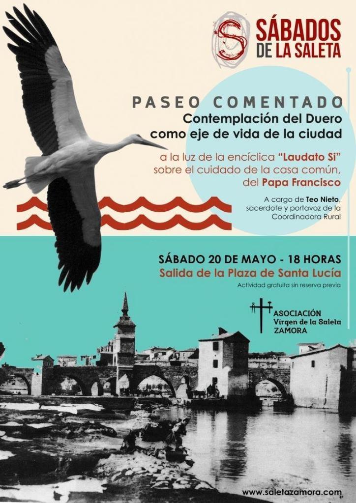 La Saleta invita a un paseo comentado sobre ecología por el río Duero