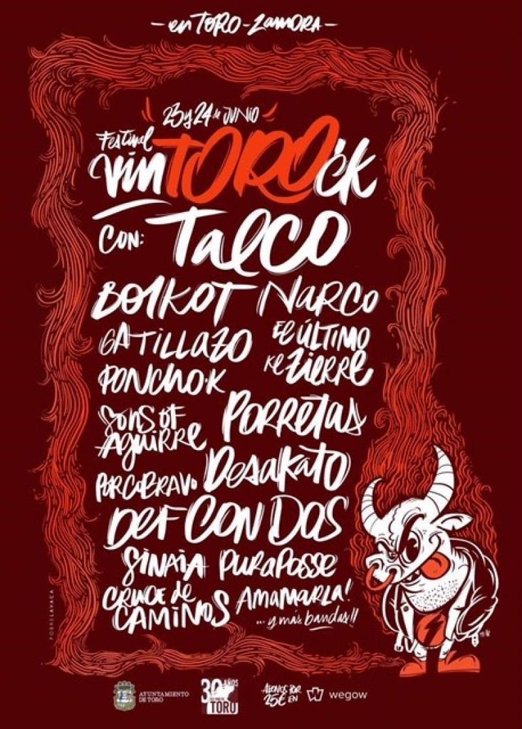 El Primer Festival VintoroRock se celebrará los días 23 y 24 de junio