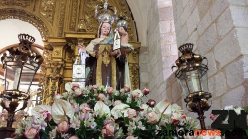 Zamora y provincia honran en su onomástica a la Virgen del Carmen