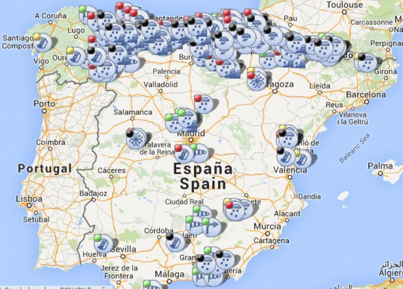 Cuarenta y dos provincias en Alerta Parte de incidencias en las