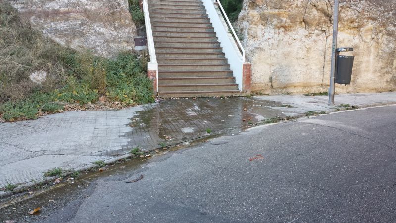 UPL Zamora pide una solución al problema de agua en las escaleras de Peña Trevinca