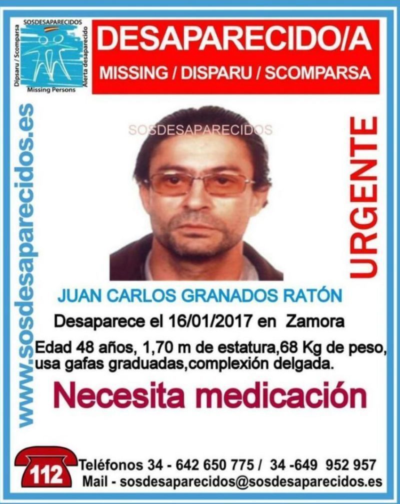 La Guardia Civil busca a un zamorano desaparecido desde el 16 de enero