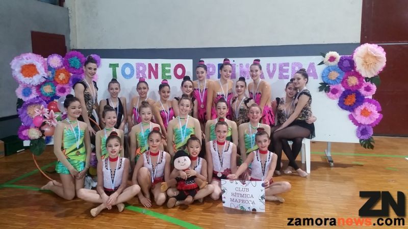 Los 4 conjuntos del Mapecca Zamora hacen un gran papel en el X Torneo de primavera de Orense
