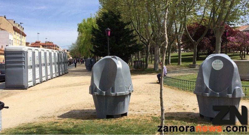 Listo el Parque de San Martín para la noche más larga