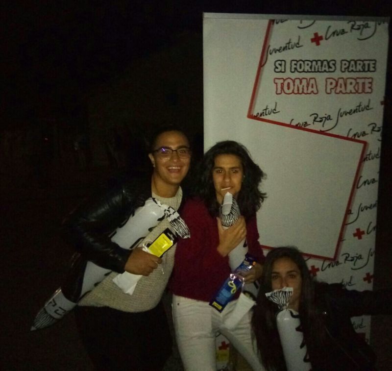 Cruz Roja lleva a cabo una actividad de prevención de consumo de drogas en Villalcampo