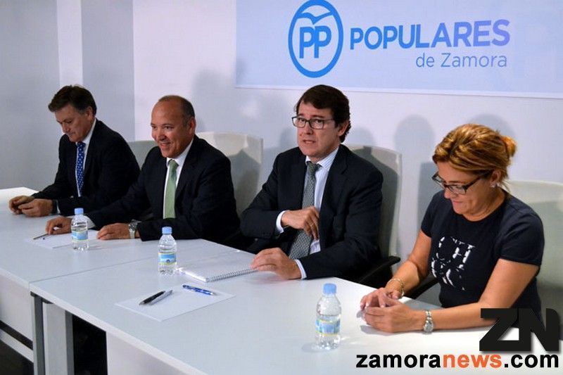 Alfonso Fernández Mañueco en Zamora: "El referéndum catalán no se va a celebrar"