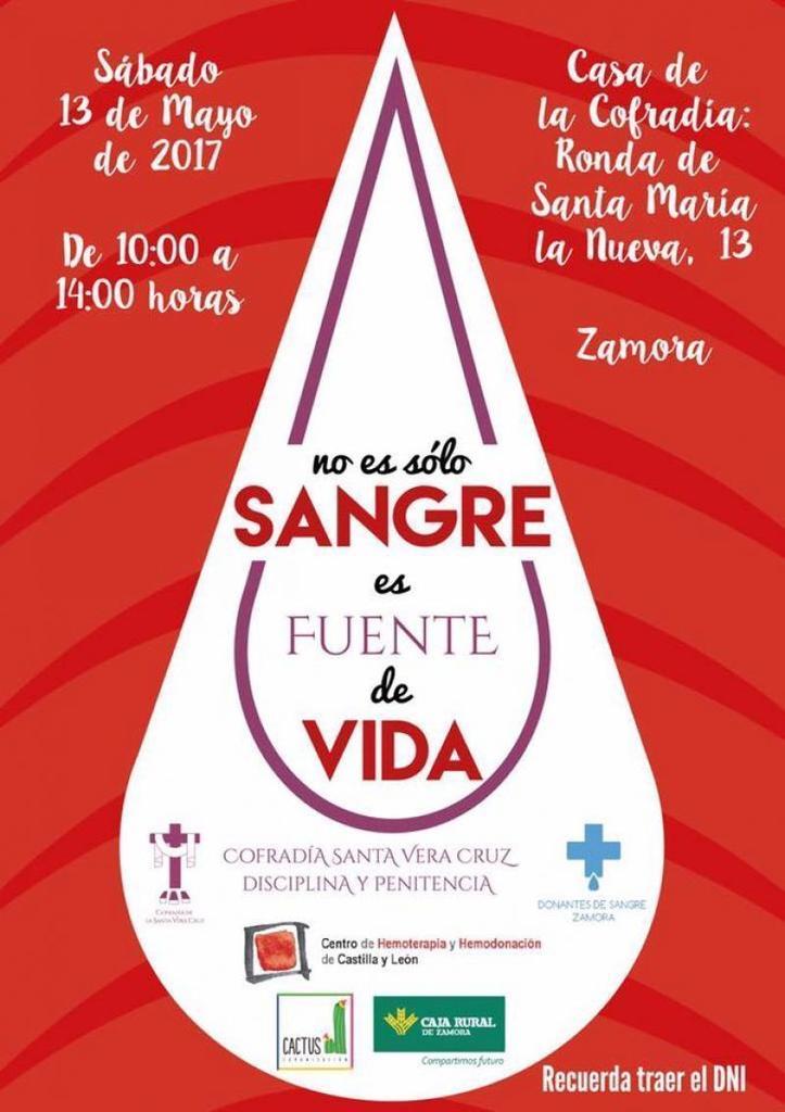 La Vera Cruz organiza una jornada solidaria de donación de sangre