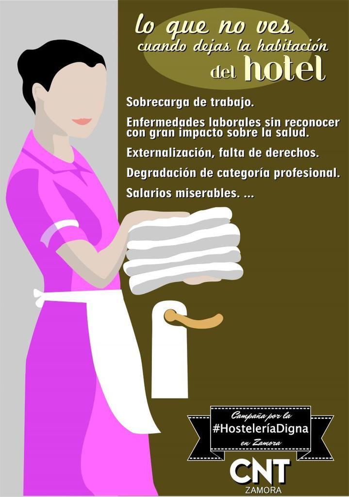 Las camareras de piso, lo que no se ve al abandonar las habitaciones de hotel