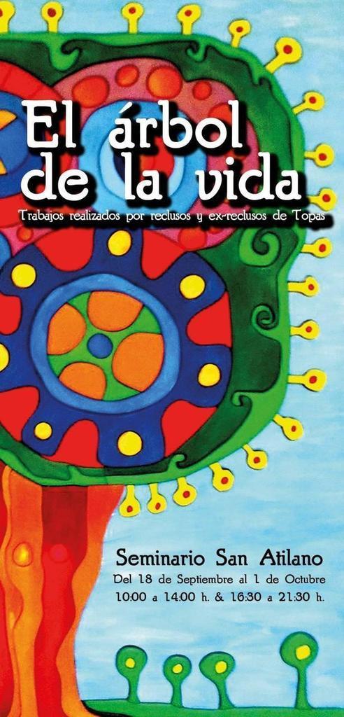 Cáritas Diocesana de Zamora organiza, junto a la prisión de Topas, una exposición de trabajos realizados por reclusos y ex reclusos "El árbol de la vida"
