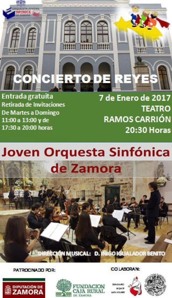 El sábado 7 de enero en el Teatro Ramos Carrión la Joven Orquesta Sinfónica de Zamora en Concierto