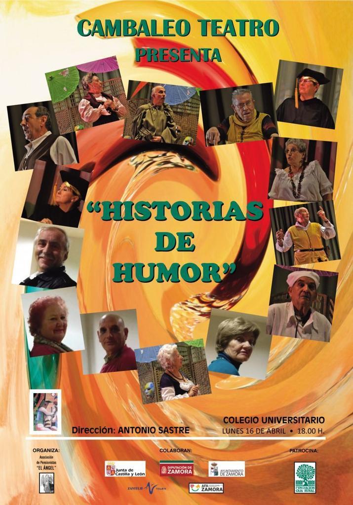 Cambaleo Teatro ofrece una representación humorística a favor de Alzheimer Zamora