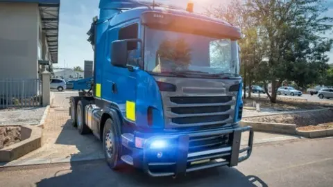 Camión foto de archivo