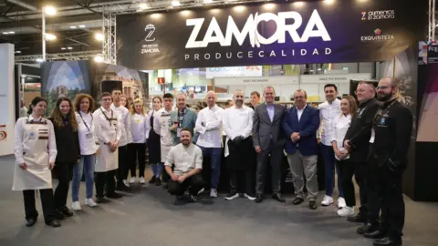 Stand de la Diputación de Zamora, Alimentos de Zamora y ExquisiteZa en el 36 Salón Internacional Gourmet