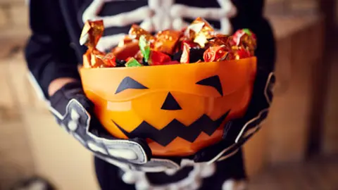 Truco o trato Halloween