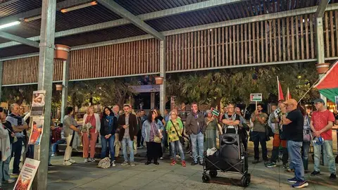 Cacerolada pro Palestina en Zamora