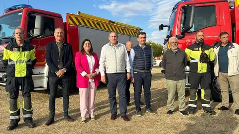 entrega camión de bomberos de la Diputación de Zamora_2