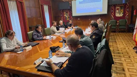 reunión de coordinación de seguridad con motivo de la próxima visita de Su Majestad la Reina Doña Sofía