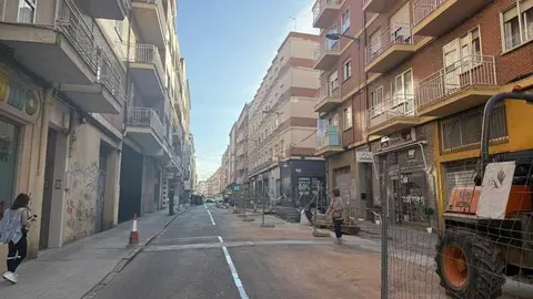 obras calle Pablo Morillo