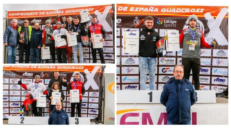 Finalizó el Campeonato de España de Quad Cross, estos son los resultados y las clasificaciones