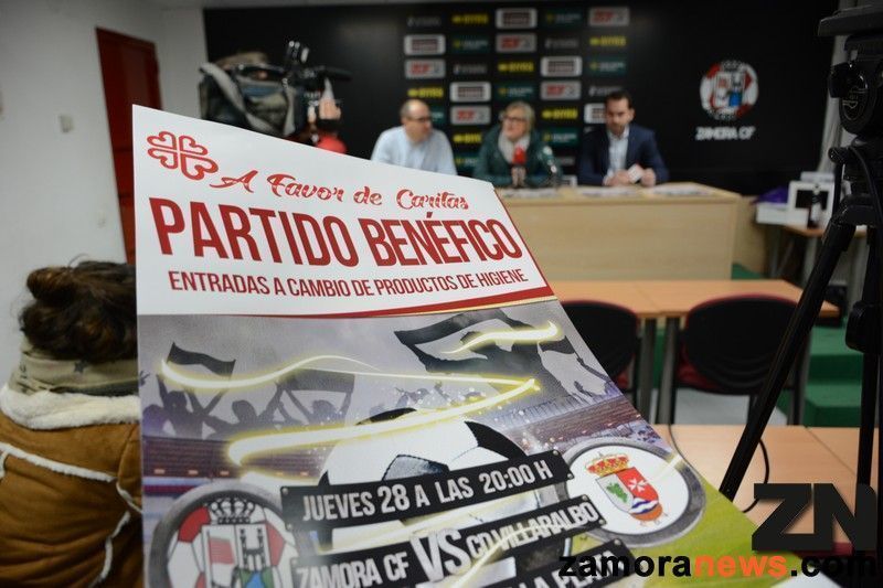 El Zamora CF y el Villaralbo FC jugarán un amistoso el día 28 a beneficio de Cáritas Diocesana