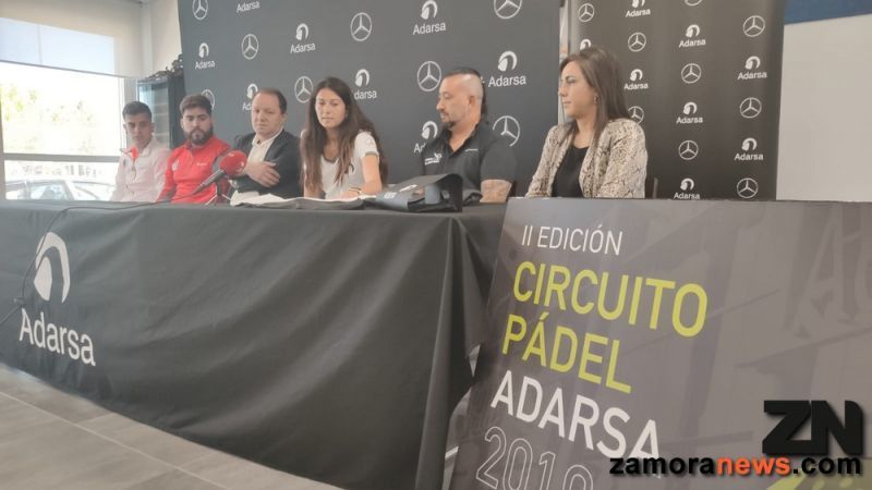 En marcha y abiertas las inscripciones hasta el miércoles a las 14:00horas del II Circuito de Pádel Adarsa