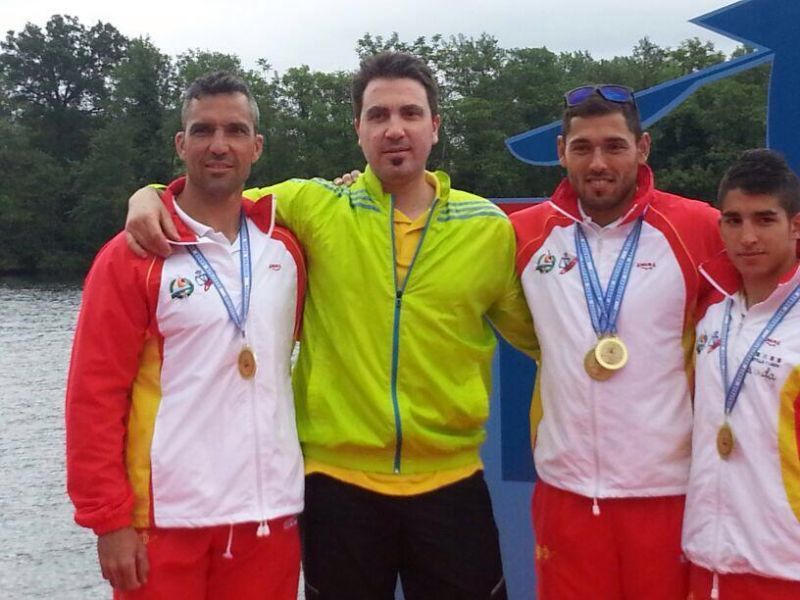 Las manos que cuidan a campeones del mundo