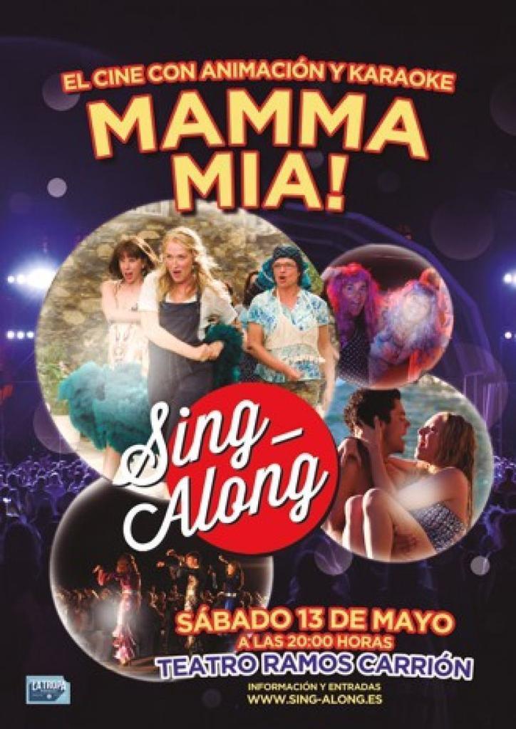 'Sing-Along', cine musical+animación, llega al Ramos Carrión con "Abba"
