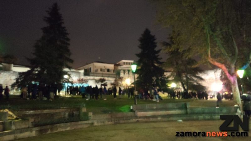 El Botellón de San Martín también dio cuenta del diluvio y mermó ostensiblemente