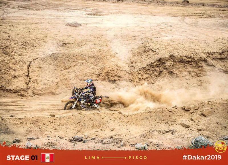 Una avería eléctrica trunca el sueño de Sara García en el Dakar Malle 2019