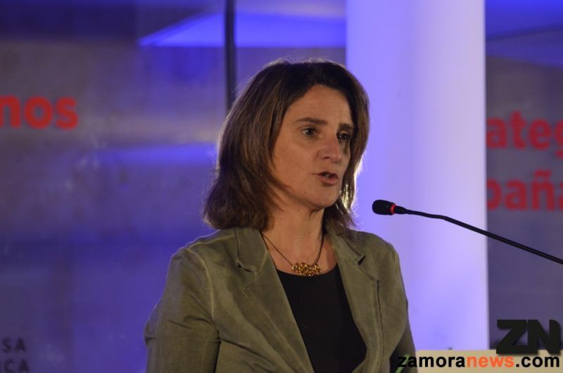 Teresa Ribera tras su visita a Zamora apuesta por aprovechar el "cambio de mentalidad radical" y "reconstruir el equilibrio"